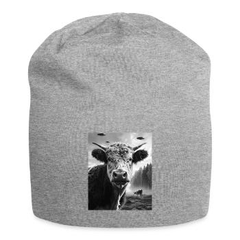 aKuh - Alien Selfie Galloway UFO - Jersey Beanie - heather grey - Front