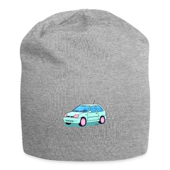 Cute and ascetic car fashion - Jersey Beanie - heather grey - Front