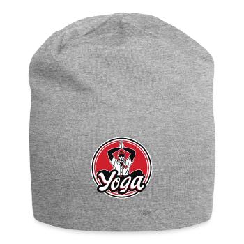 Retro Vintage Baseball Yogi Yoga - Jersey-Beanie - Grau meliert - Vorne