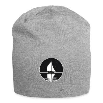 The Sailboat: Adventure on the High Seas - Jersey Beanie - heather grey - Front