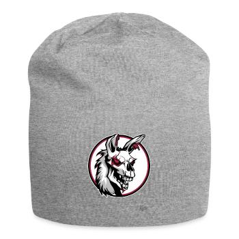 Passiv aggressives Horror Zombie Lama - Jersey-Beanie - Grau meliert - Vorne