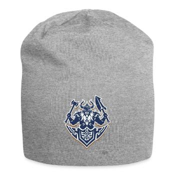 Die Nordischen Kriegsgötter - Jersey-Beanie - Grau meliert - Vorne