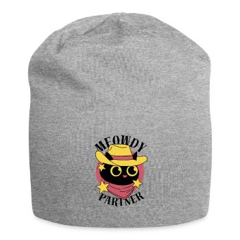 Partenaire Miaou - Bonnet en jersey - gris chiné - Devant
