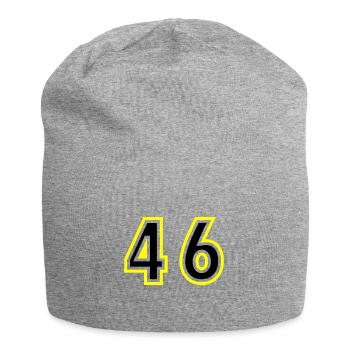46 Number College - Jersey Beanie - heather grey - Front