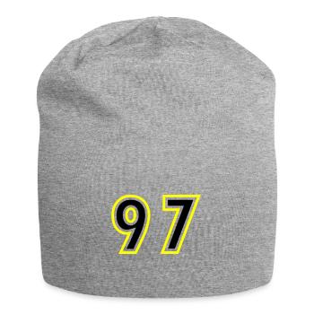 97 Zahl College - Jersey-Beanie - Grau meliert - Vorne