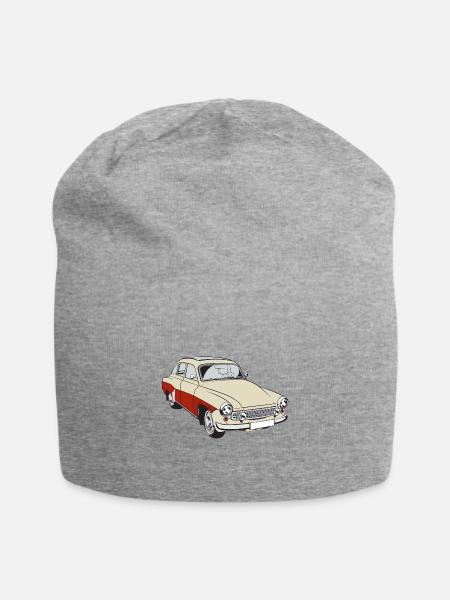 IFA Wartburg 311 rot - Jersey-Beanie - Grau meliert