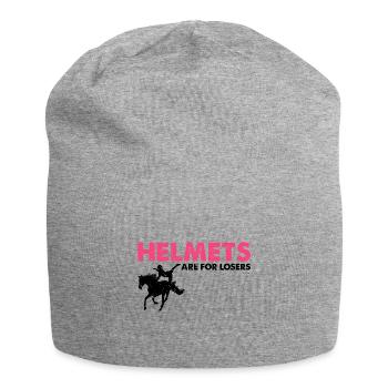 Conception de voûte et conception de chevaux de voûte - Bonnet en jersey - gris chiné - Devant
