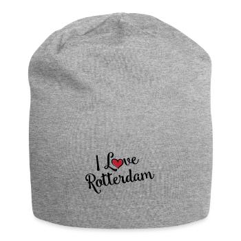 J’adore Rotterdam - Bonnet en jersey - gris chiné - Devant