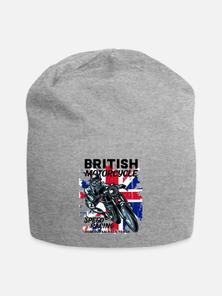 Motorcycles - Jersey-Beanie - Grau meliert