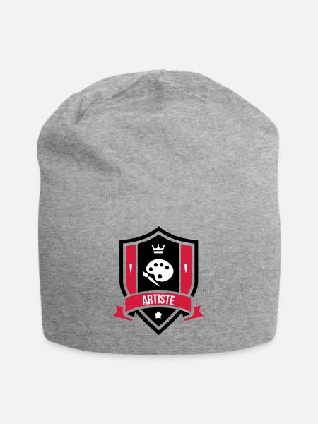 Artiste - Art - Bonnet en jersey - gris chiné