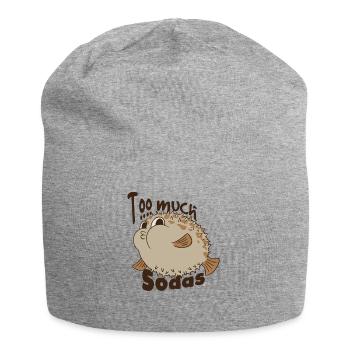 Soda Addict - Jersey-Beanie - Grau meliert - Vorne