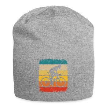 Vintage Square and Cycling 1 - - Jersey Beanie - heather grey - Front