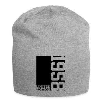 LIMITED EDITION 1958 68TH BIRTHDAY - Jersey Beanie - heather grey - Front