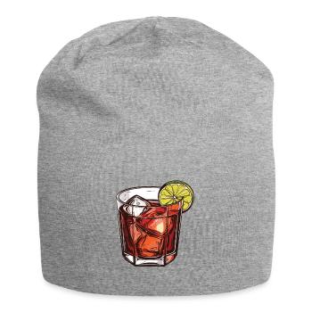 Limonade Drink Symbol - Jersey-Beanie - Grau meliert - Vorne