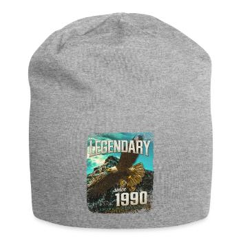 Legendary since 1990 - Jersey Beanie - heather grey - Front