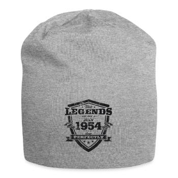 70th Birthday Original 1954 Vintage 1954 - Jersey Beanie - heather grey - Front