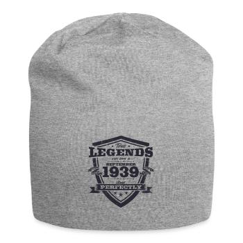 85th Birthday Original August 1939 Born 1939 - Jersey Beanie - heather grey - Front