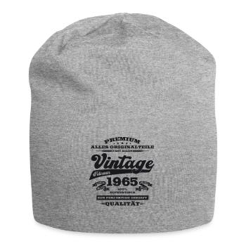 60th Birthday Gift Man Legend February 1965 - Jersey Beanie - heather grey - Front