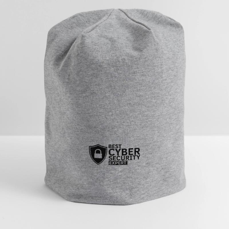 Cybersecurity Design für Hacker und Cyber Security Jersey-Beanie