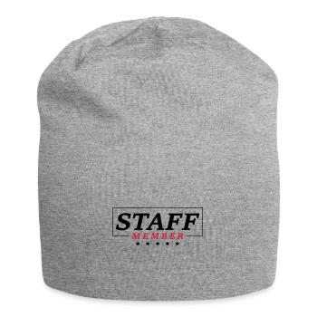 staff member - Bonnet en jersey - gris chiné - Devant