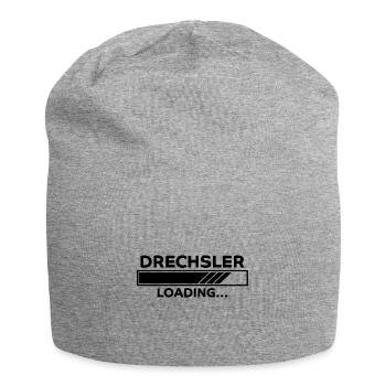 Drechsler Spruch Job Lustiges Drechsler Geschenk - Jersey-Beanie - Grau meliert - Vorne