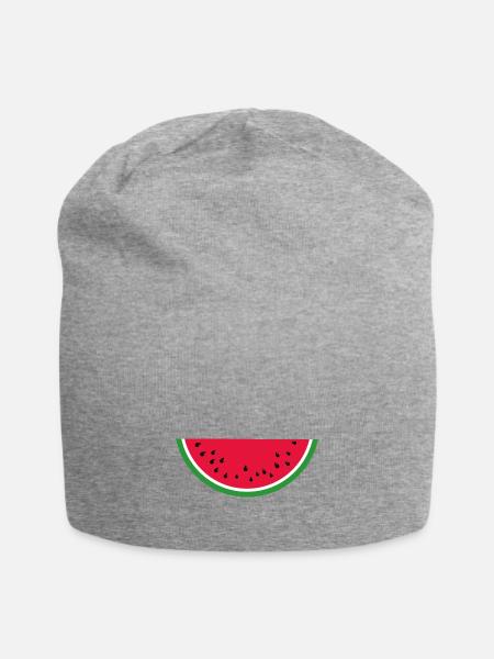 Melon - Jersey-Beanie - Grau meliert