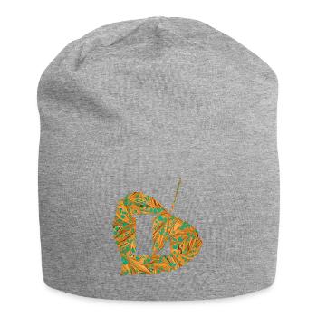 Sheet E 95 l - Jersey Beanie - heather grey - Front