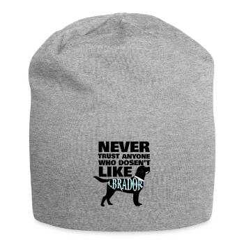 Labrador - Jersey Beanie - heather grey - Front