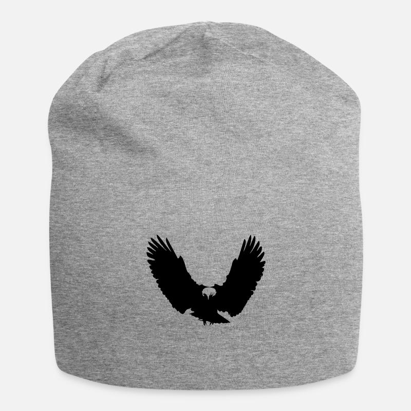 eagle - Jersey Beanie - heather grey