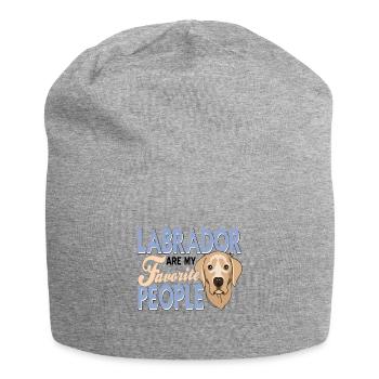 Labrador - Bonnet en jersey - gris chiné - Devant