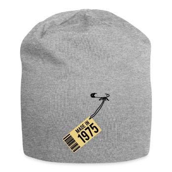 Geburtstag T-Shirt 1975 - Jersey-Beanie - Grau meliert - Vorne
