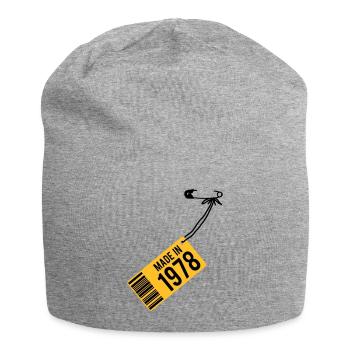 Geburtstag T-Shirt 1978 - Jersey-Beanie - Grau meliert - Vorne