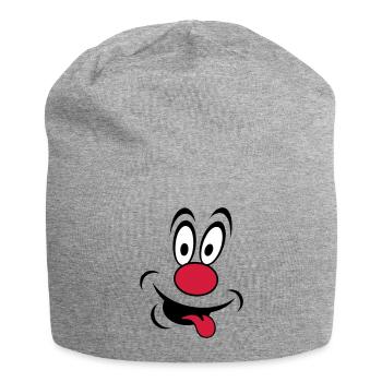 clown - Bonnet en jersey - gris chiné - Devant