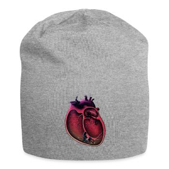 Alice in my heart - Jersey Beanie - heather grey - Front
