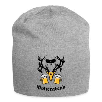 Hirsch Polterabend JGA Bier - Bonnet en jersey - gris chiné - Devant