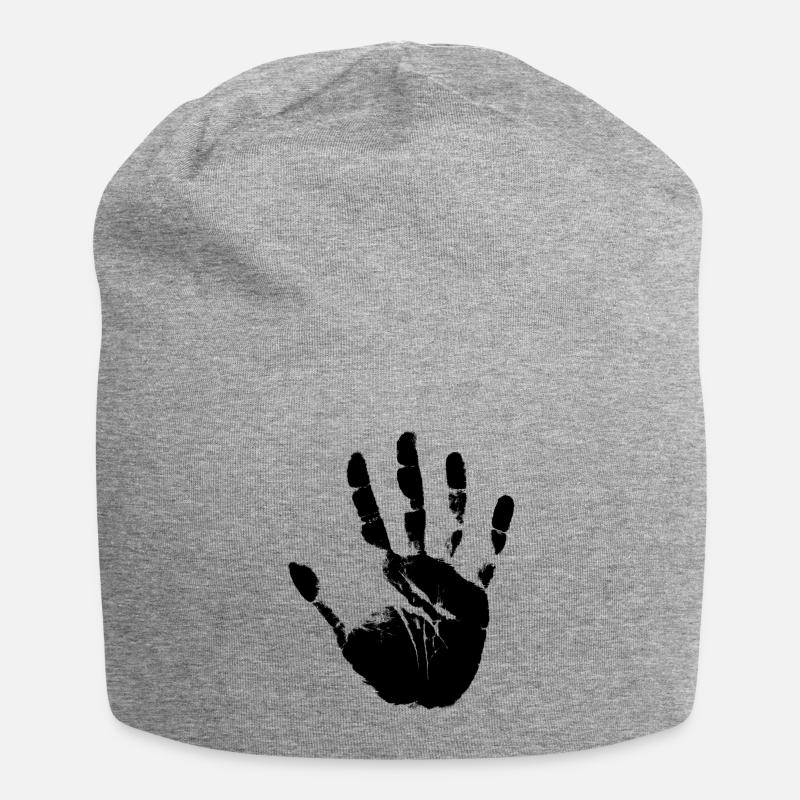 Hand - Jersey Beanie - heather grey
