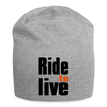 Bikers - Jersey Beanie - heather grey - Front