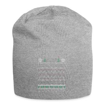 Ugly Christmas Sweater - Jersey-Beanie - Grau meliert - Vorne
