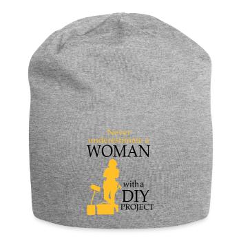 2541614 128189769 DIY - Bonnet en jersey - gris chiné - Devant