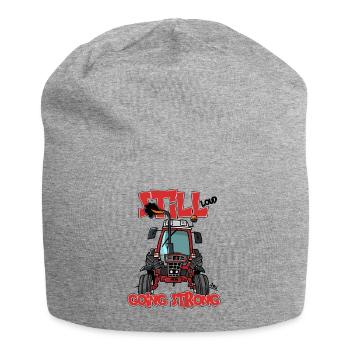 immer noch stark laut IH 685XL - Jersey-Beanie - Grau meliert - Vorne