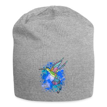 Humming-bird - Jersey Beanie - heather grey - Front