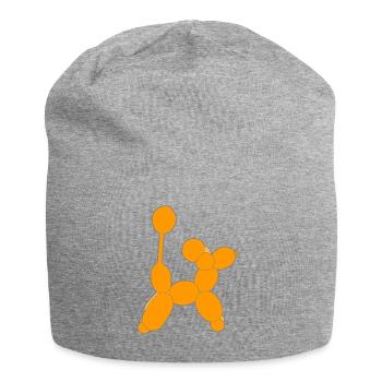 Ballon Hund - Jersey-Beanie - Grau meliert - Vorne