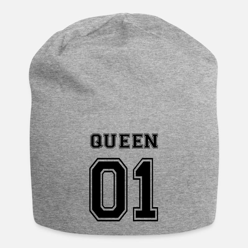 QUEEN - Jersey Beanie - heather grey