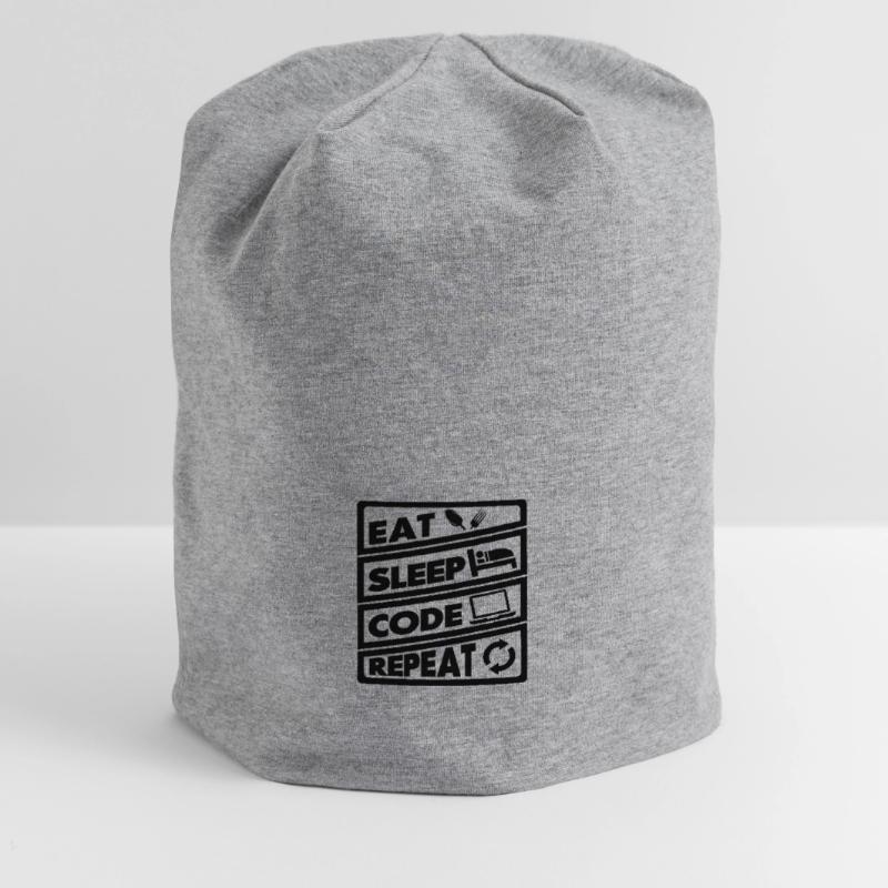 Eat Sleep Code Recurrence | encoder Jersey Beanie
