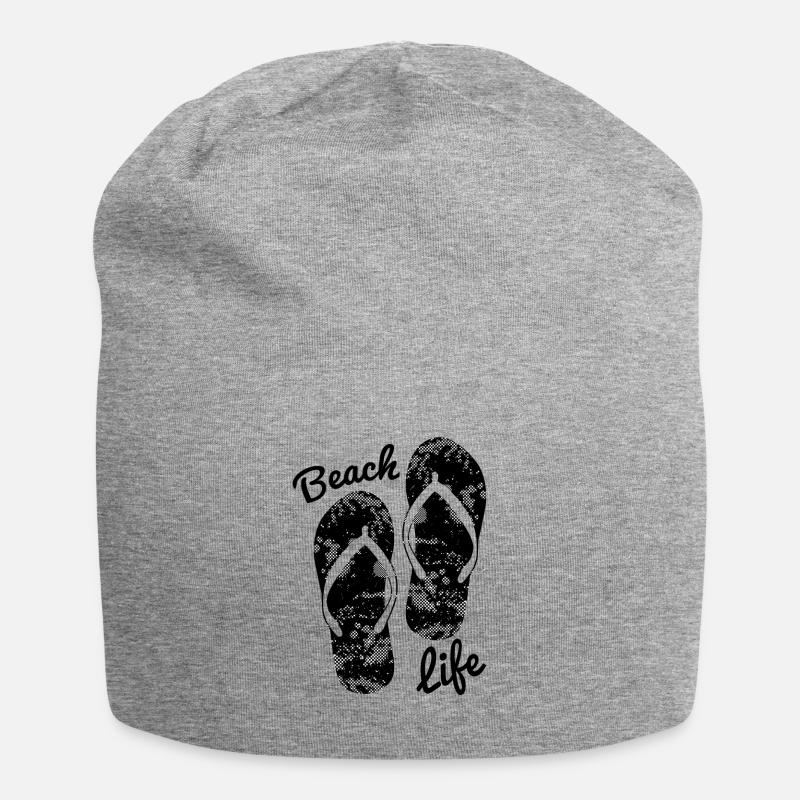 Beach - Jersey Beanie - heather grey