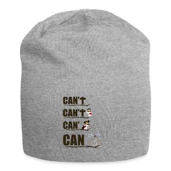 Jesus Christ - Jersey Beanie - heather grey - Front