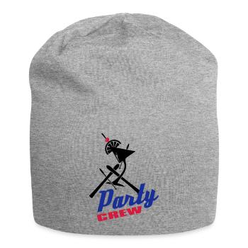 apres_ski_party_crew_3c - Jersey-Beanie - Grau meliert - Vorne