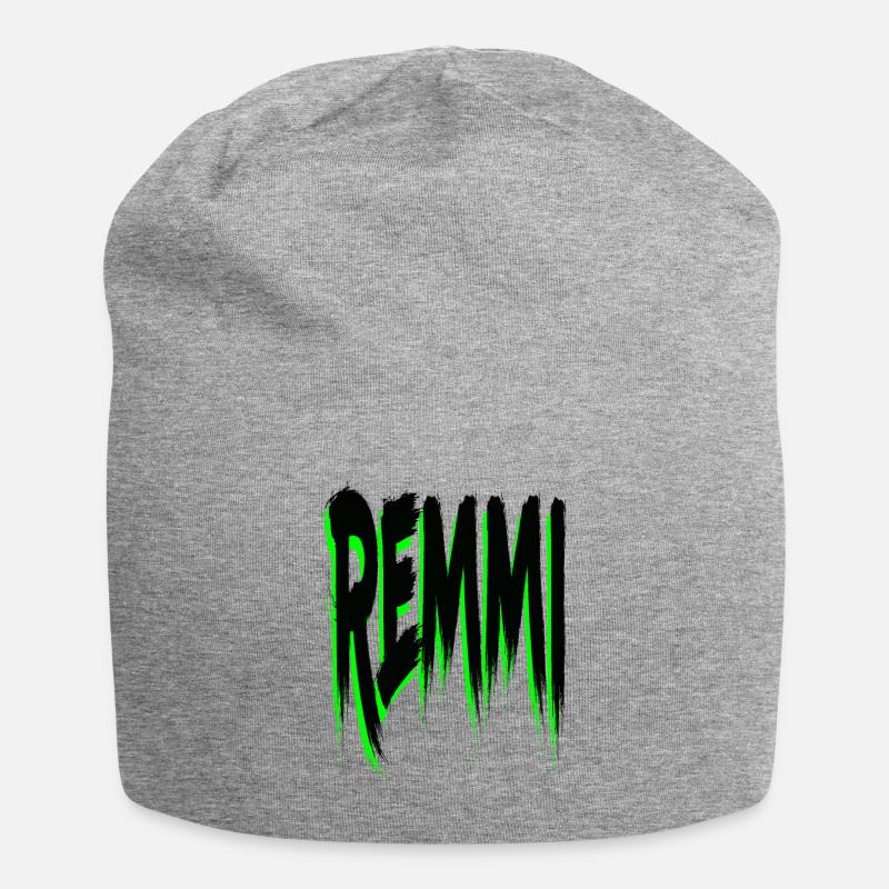 REMMI - Bonnet en jersey - gris chiné