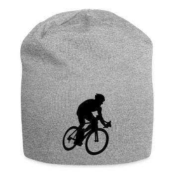 Radfahren, Radfahrer - Jersey-Beanie - Grau meliert - Vorne