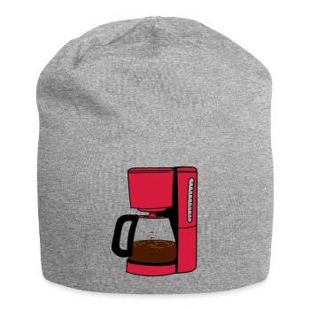 coffee maker - Jersey Beanie - heather grey - Front